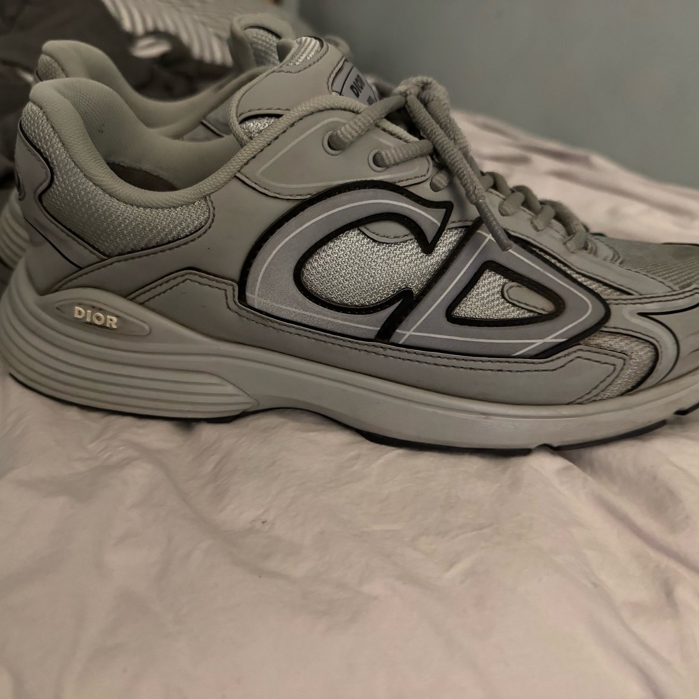 Dior Gray Sneakers B30s Size 11